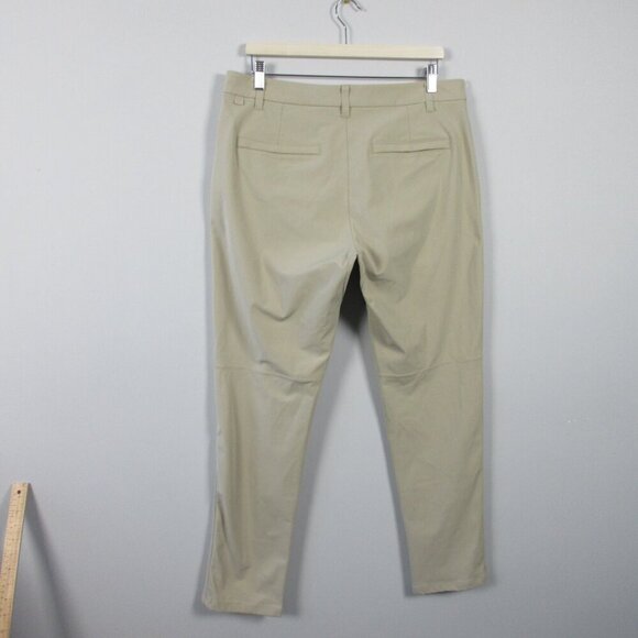 Lululemon Commission Pant Classic 32" Men 34 Beige Chino Stretch Performance 420 - Picture 2 of 11
